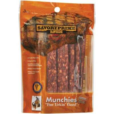 Savory Prime Beef Strips 5 In. Rawhide Chew, (12-Pack)